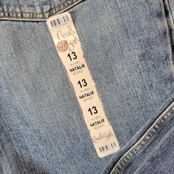 Cruel Girl Womens Natalie Relaxed Fit Jeans 13/31 Blue NWT Western Classic Denim - Picture 8 of 11